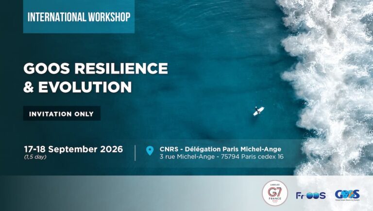 G7 French Presidency to host a high-level GOOS workshop
