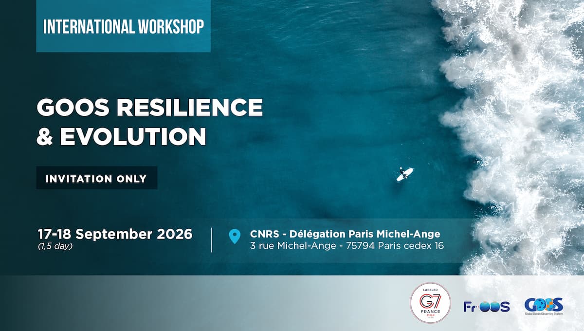 G7 French Presidency to host a high-level GOOS workshop